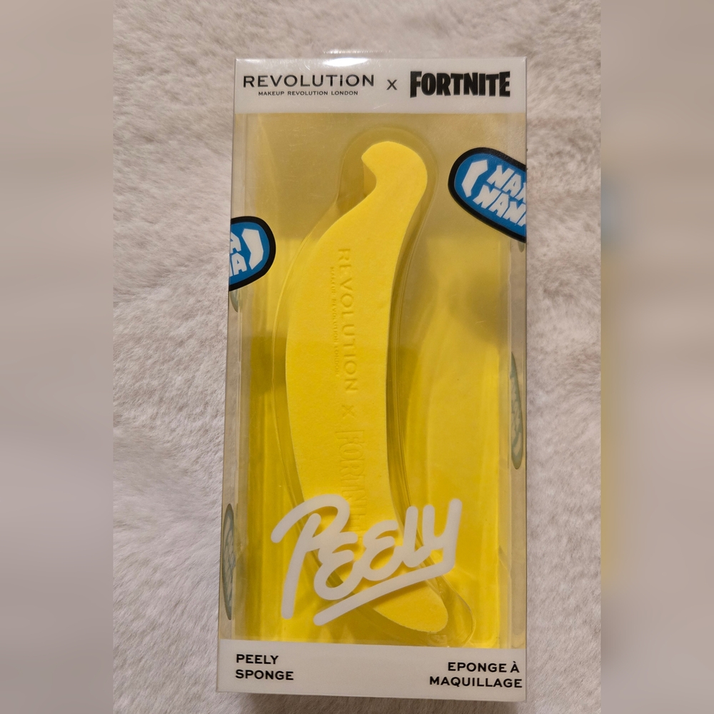 Revolution x Fortnite Peely Makeup Sponge New In Box